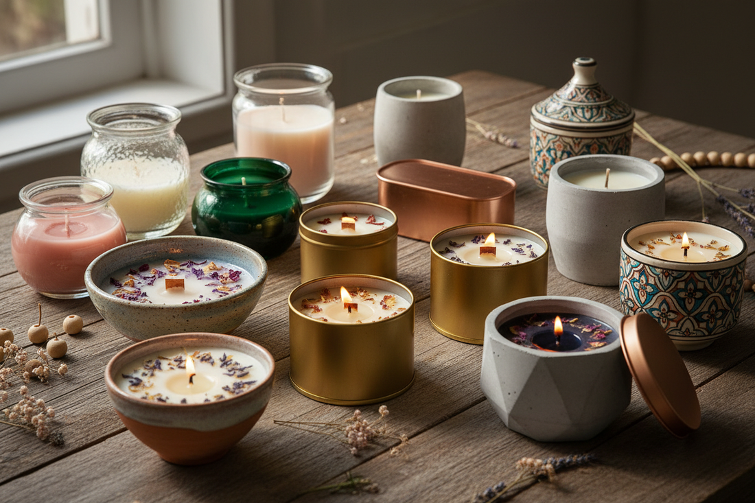 Beyond the Jar: The Art of Styling Candle Vessels and Holders