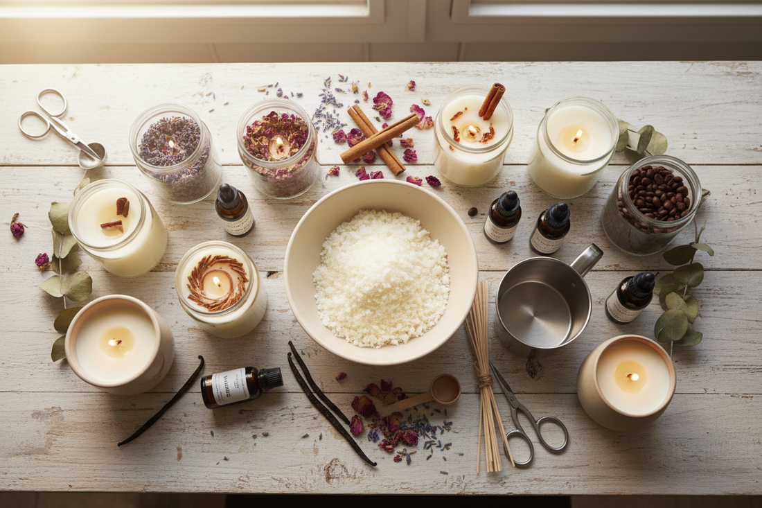 DIY Scented Candles at Home: 6 Beginner-Friendly Tutorials Using Soy Wax