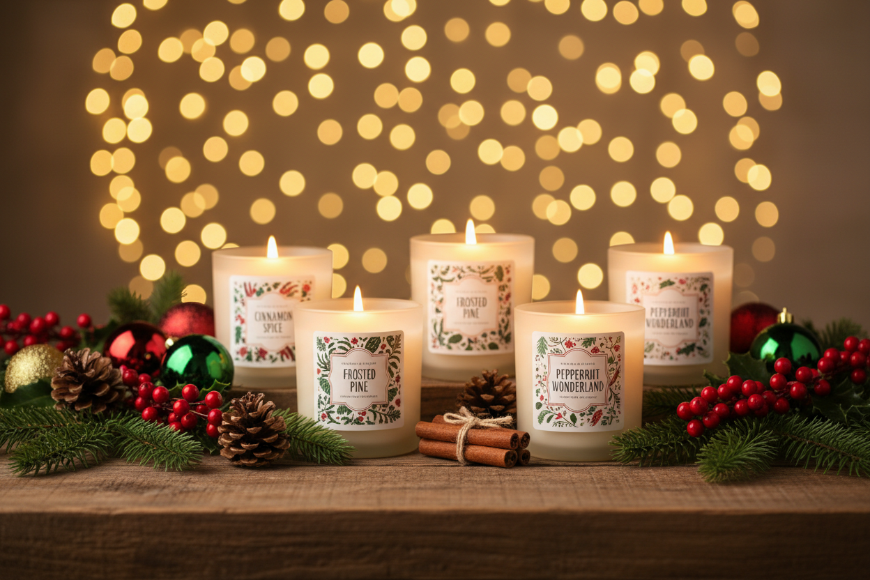 6 Best Places to Light Scented Candles for a Magical Christmas Atmosphere