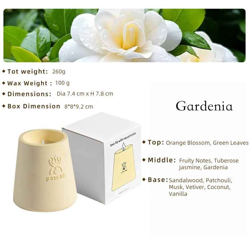 Plaster Cup Minimalist style Scented candles