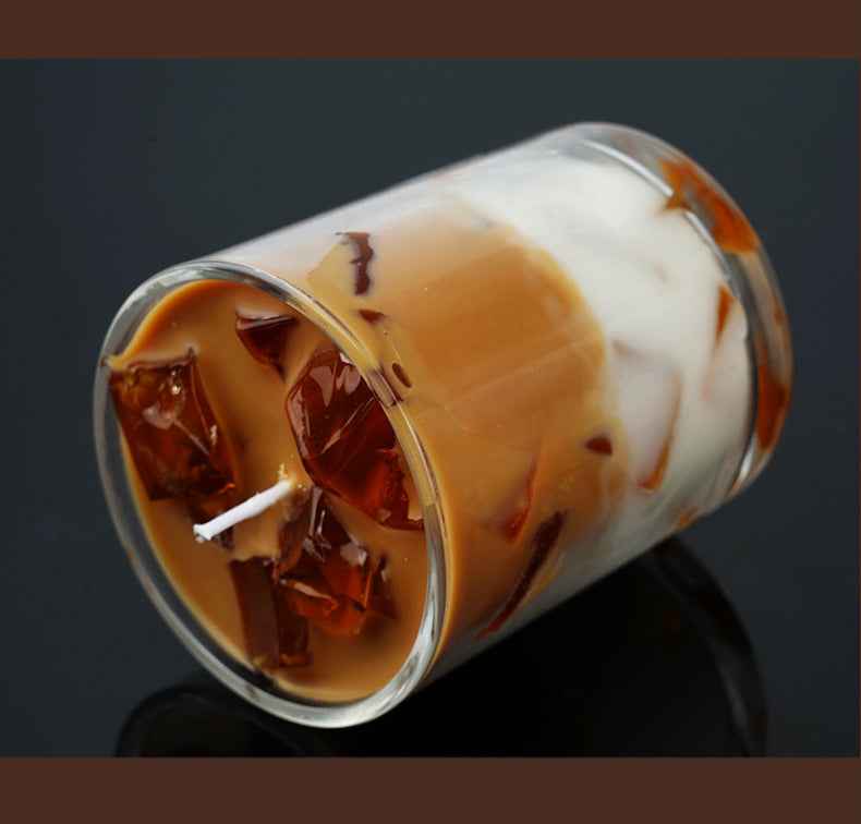 Aromatherapy Candle - Creative Ice Cube Coffee Scented Candle