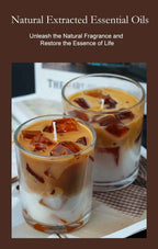 Aromatherapy Candle - Creative Ice Cube Coffee Scented Candle