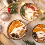 Natural Coconut Shell Aromatherapy Candle | Hand-Poured Plant Wax