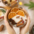 Natural Coconut Shell Aromatherapy Candle | Hand-Poured Plant Wax