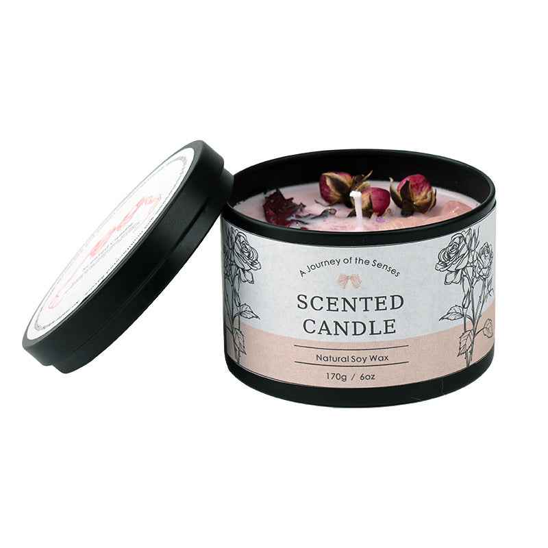 Creative Crystal Scented Candle for Home | Big Can with Long-Lasting