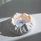 Coconut Wax Plaster Scented Candle, Iceberg Long-Lasting Freesia Scented Candle