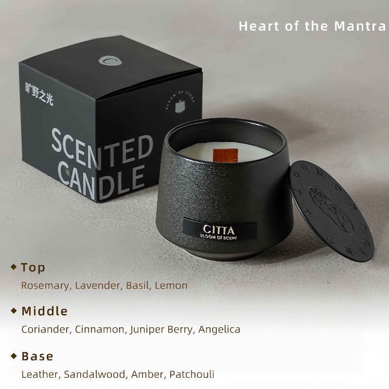 Luxury Scented Candle Gift- Artisan Soy Candles Elegant Home Fragrance