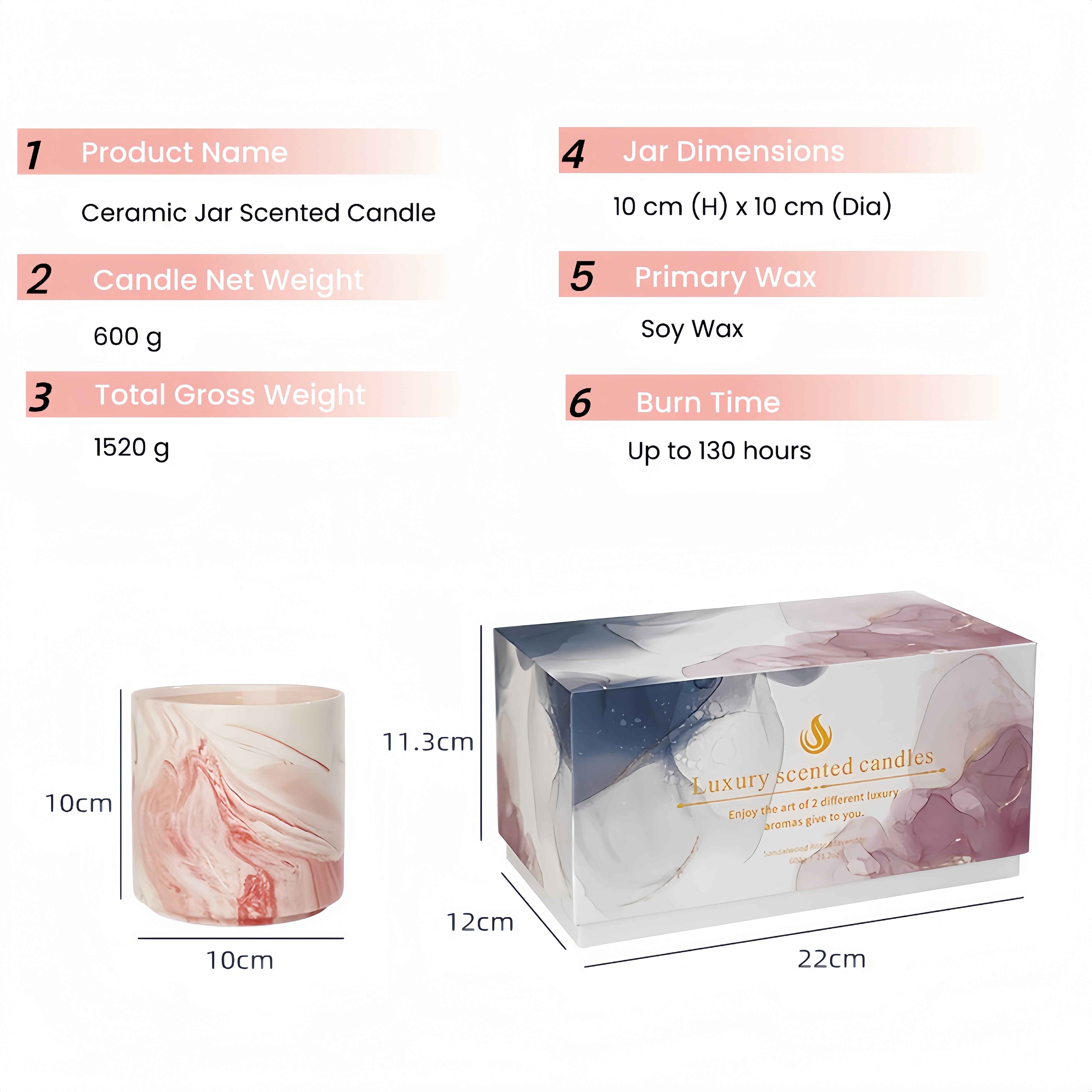 Ceramic Cup Aromatherapy Candle:A Curated Scent Experience