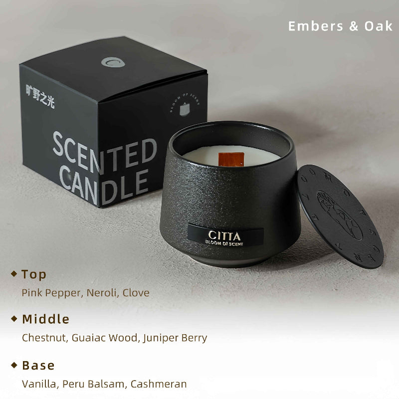 Luxury Scented Candle Gift- Artisan Soy Candles Elegant Home Fragrance