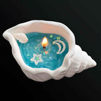Jelly Wax Ocean Scented Candles - with Starfish Shells