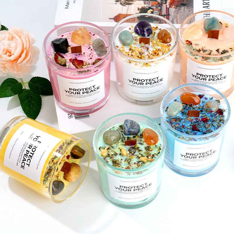Colorful Artisan Soy Wax Candle Collection | 8 Varieties