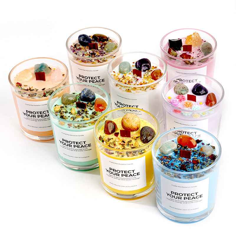 Colorful Artisan Soy Wax Candle Collection | 8 Varieties