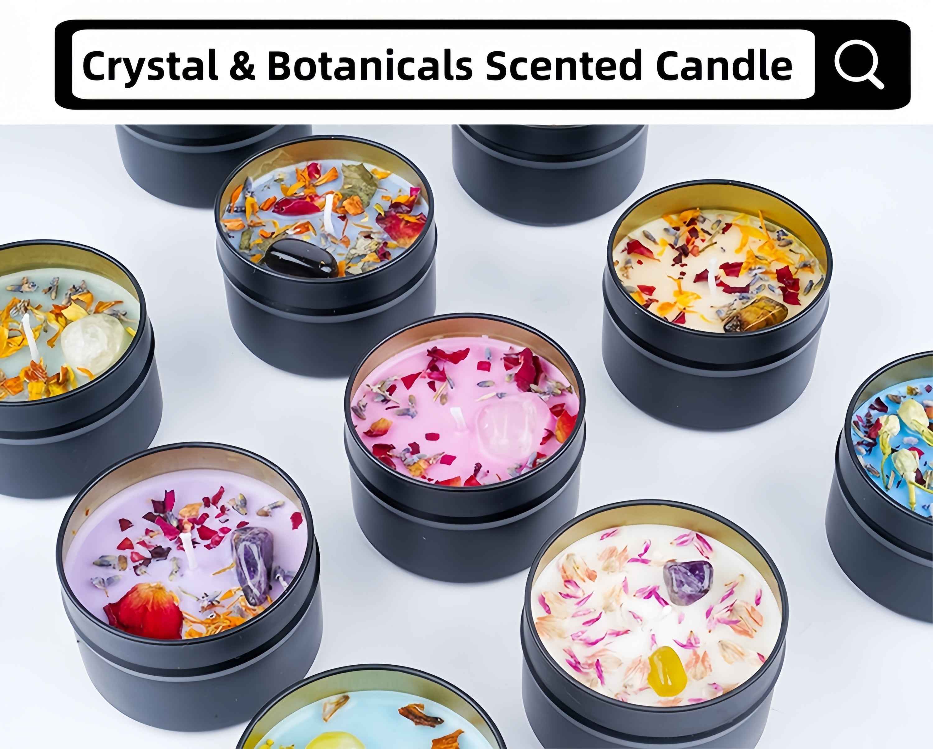 Exotic Aromatherapy Candle - Sensual Hand-Poured in a Premium Soy Blend Tin for Relaxation