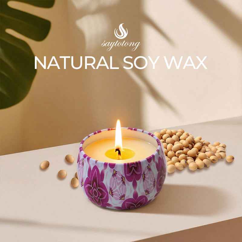 Artisanal Candle for Serene Sleep Mindful Moments