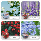 4 pcs Set Christmas Scented Candle Gift