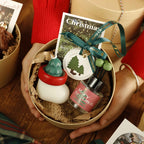 Christmas Fir Scented Candle Gift Box - for Cozy Holiday Home Decor