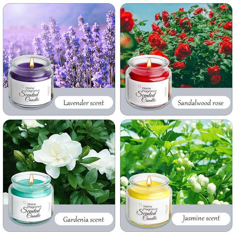 Luxurious Soy Wax Aromatic Candle | Elegant Cup Design