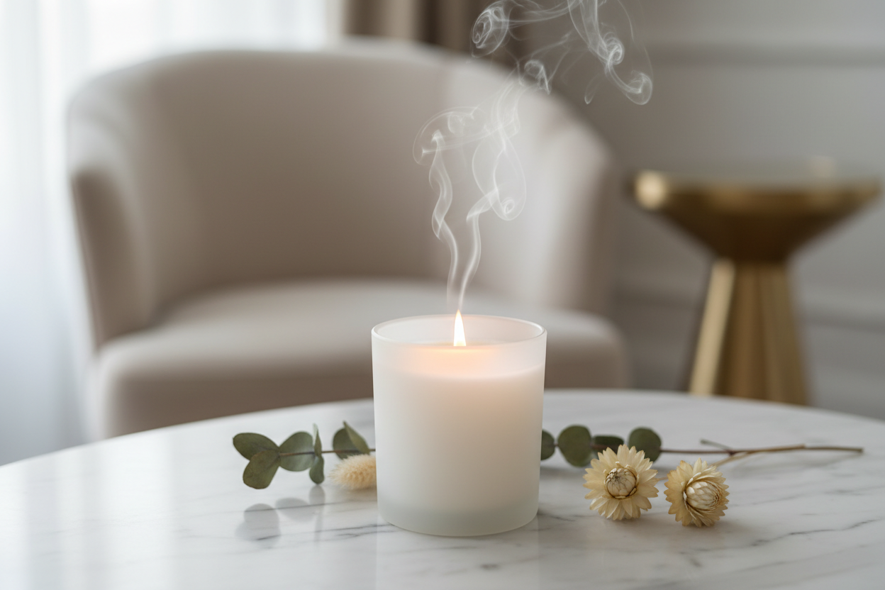 Elegant scented candle