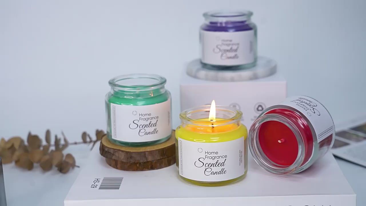 Luxurious Soy Wax Aromatic Candle | Elegant Cup Design