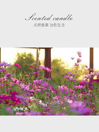 Ambiance Scented Candle Set Soy Wax Blossom Bouquet Romantic Gift