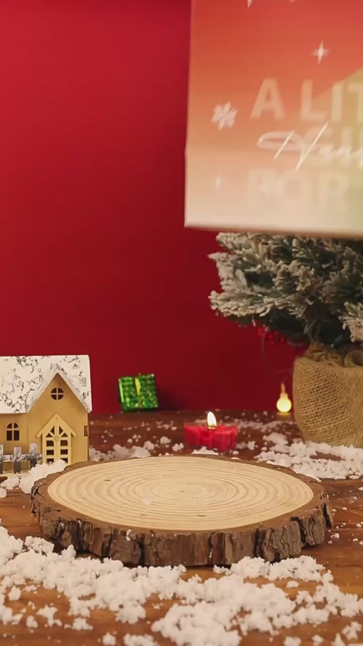 Elegant Ceramic Bear Scented Candle | Hand-Painted Christmas Gift Set