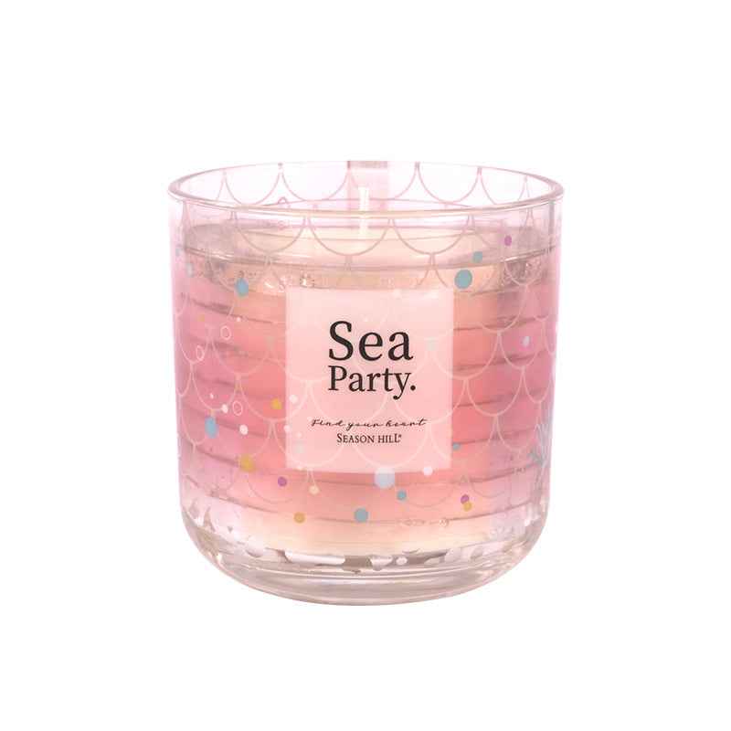 Oceanic Aromatherapy Candle  Scented Candles I Camping glowing ambient candles