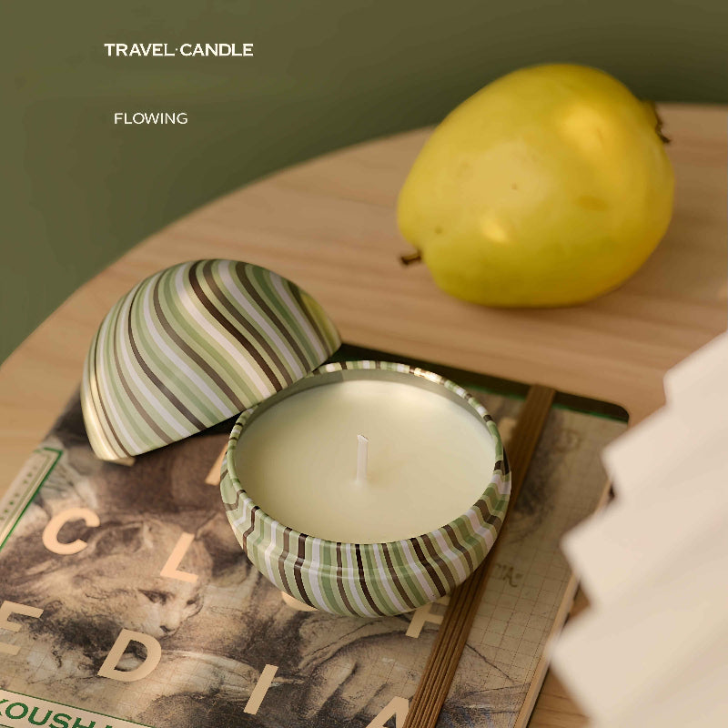 Hand-Poured Soy Wax Globe-Trotter Aromatherapy Candle