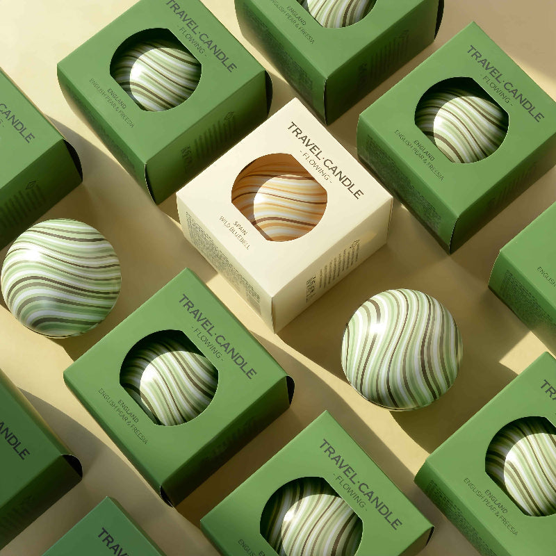 Hand-Poured Soy Wax Globe-Trotter Aromatherapy Candle