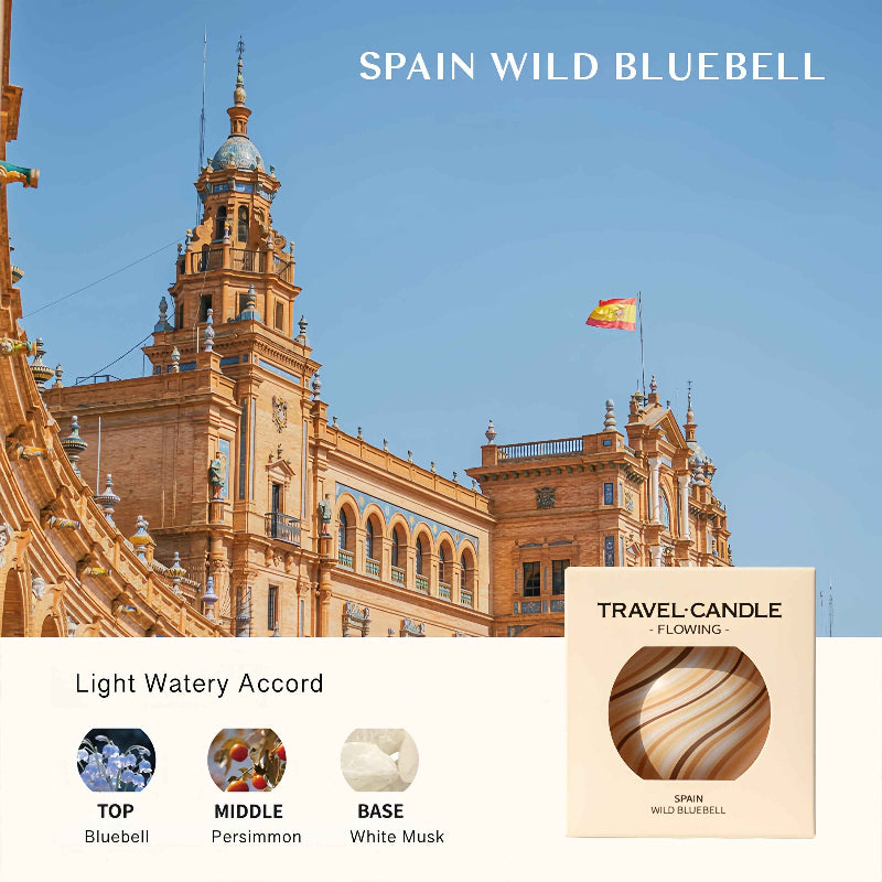 Hand-Poured Soy Wax Globe-Trotter Aromatherapy Candle